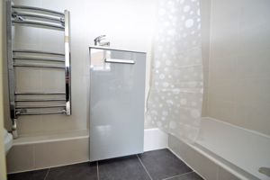 private downstairs shower room- click for photo gallery